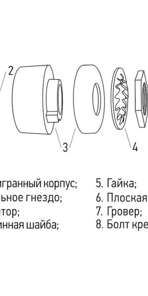 Розетка для сварочного аппарата Rexant 35-50 до 315 А (16-0881)