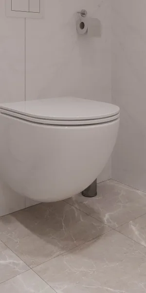 Унитаз подвесной Corsa Deco CX Tornado безободковый с сиденьем дюропласт микролифт (WHCX500ST)