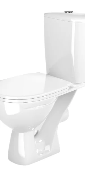 Унитаз-компакт Gesso Фобос Home De Luxe с горизонтальным выпуском с сиденьем полипропилен микролифт белый матовый (9 019 764)
