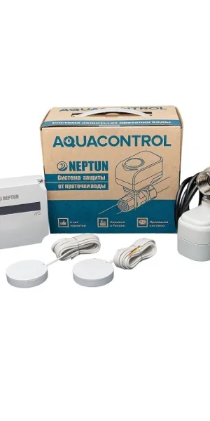 Система контроля протечки воды Neptun Aquacontrol 1/2 прямой 230 В (100037060700)