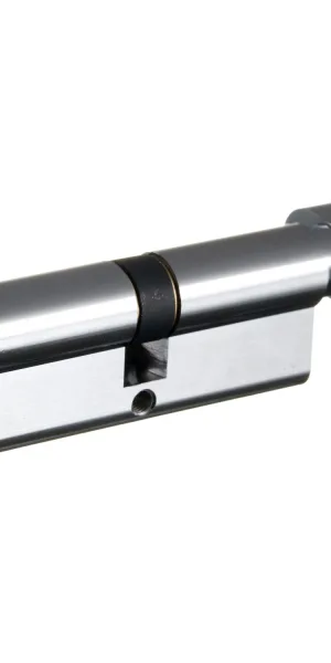 Цилиндр Fuaro R602 90 50х40 мм ключ/вертушка хром