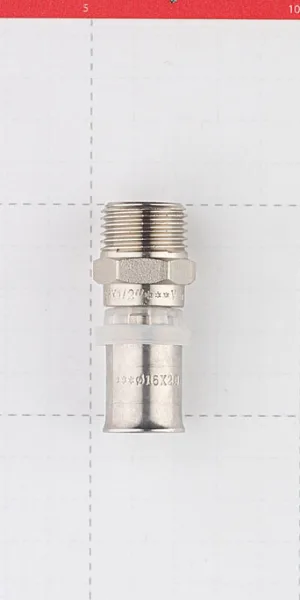 Соединитель прямой VALTEC (VTm.201.N.001604) 16(пресс) х 1/2 НР(ш)