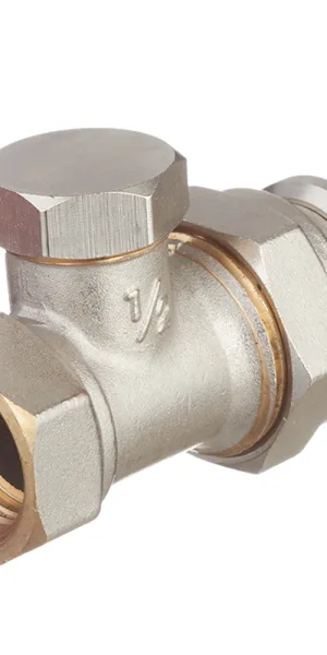 Клапан запорный Valtec 1/2 НР(ш) х 1/2 ВР(г) для радиатора (VT.020.NR.04)