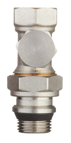 Клапан запорный Valtec 1/2 НР(ш) х 1/2 ВР(г) для радиатора (VT.020.NR.04)