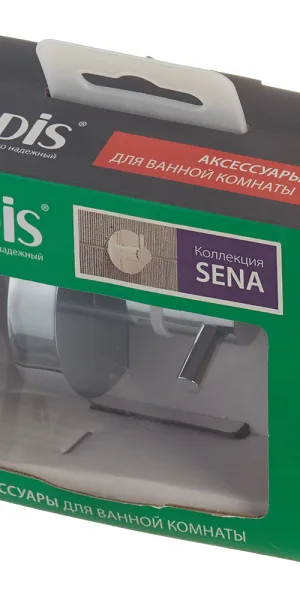 Крючок для ванной Iddis Sena одинарный на шуруп металл хром (SENSS10i41)