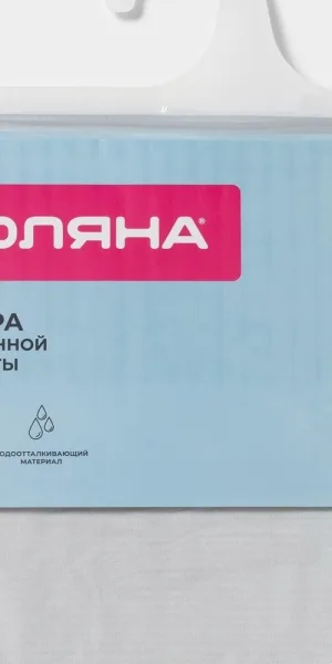 Штора для ванны Доляна Рио 1800х1800 мм EVA серая (5441240)