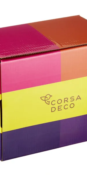 Смеситель для ванны Corsa Deco Wave L хром однорычажный c коротким изливом с лейкой (1010685)