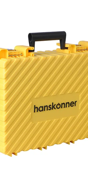Дрель-шуруповерт аккумуляторная бесщеточная Hanskonner HCD1865C 18 В 2 Ач Li-Ion 2 АКБ и ЗУ