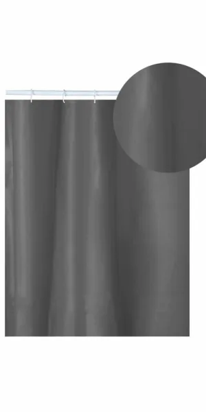 Штора для ванны Delphinium Peva 2000х1800 мм PEVA серая (104032)