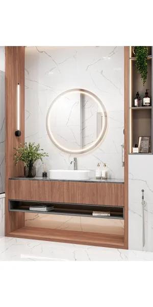 Керамогранит LCM Atlantic Marble белый полированный 1200x600x7 мм (2 шт.= 1,44 кв.м)