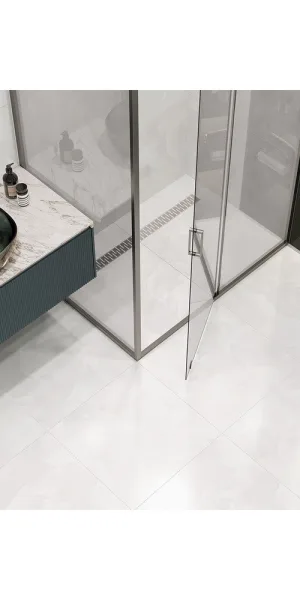 Керамогранит LCM Ice Onyx белый полированный 600х600х8 мм (4 шт.= 1,44 кв.м)