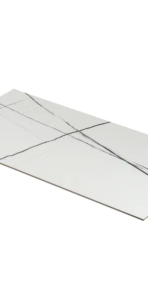 Керамогранит Lavelly Marble Accent белый полированный 1200х600х8,5 мм (2 шт.=1,44 кв.м)