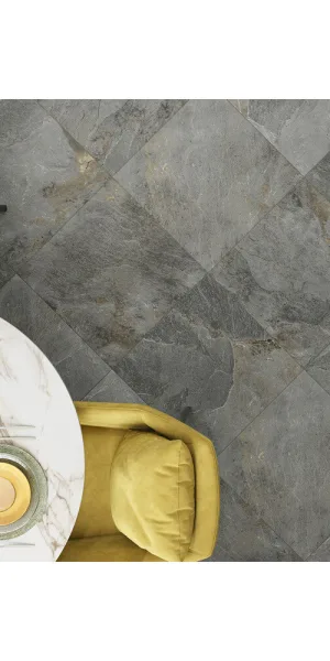 Керамогранит New Trend Stoncrete коричневый карвинг 600х600х9,5 мм (4 шт.= 1,44 кв.м)