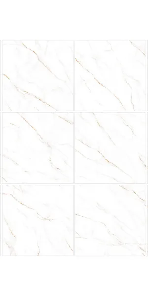 Керамогранит Alma Ceramica Neo Calacatta белый матовый 600x600x9,5 мм (4 шт.= 1,44 кв.м)
