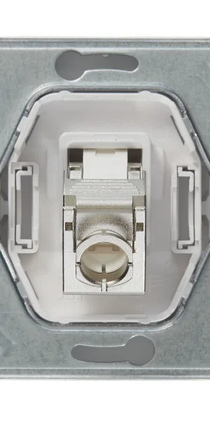 Розетка компьютерная Systeme Electric ArtGallery встраиваемая белая RJ45 (GAL000186)