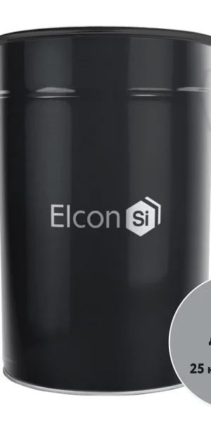 Эмаль антикоррозионная Elcon ОС-12-03 100 градусов серая RAL 7040 матовая 25 кг
