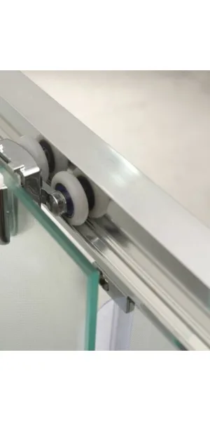 Шторка на ванну раздвижная 150х140х0,5 см профиль хром BelBagno Unique (UNIQUE-VF-2-150/180-140-C-Cr)
