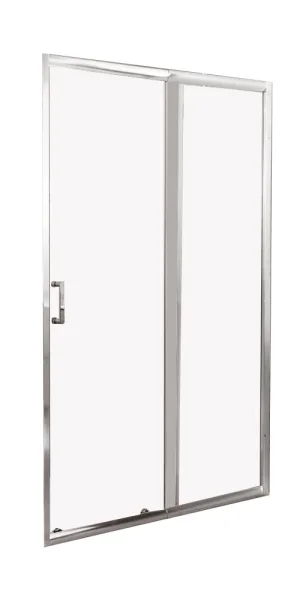 Душевая дверь BelBagno Unique стекло прозрачное 125х190 см профиль хром 5 мм раздвижная (UNIQUE-BF-1-110/125-C-Cr)