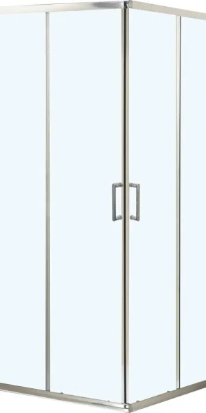 Душевой уголок BelBagno Uno хром 90х90х195 см квадрат стекло прозрачное 5 мм (UNO-195-A-2-90-C-Cr)