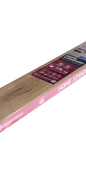 Ламинат 33 класс Swiss Krono Home Standard дуб идеальный 2,109 кв.м 8 мм с фаской влагостойкий
