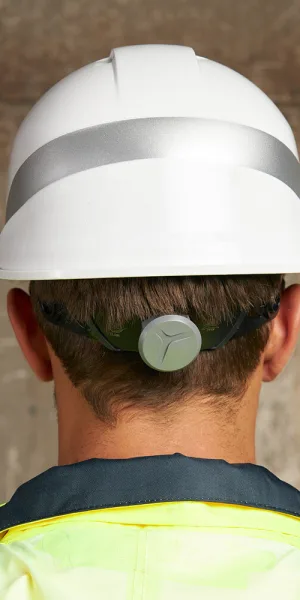 Каска защитная Delta Plus Diamond Vi Wind белая с храповиком (DIAM6WTRBC)