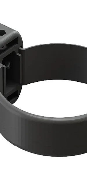 Хомут трубы Docke Lux пластиковый d100 мм графитовый серый RAL 7024