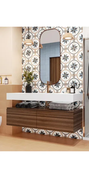Керамогранит New Trend Design Art blue 200х200х8 мм (24 шт.= 0,96 кв.м)