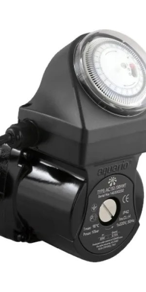 Циркуляционный насос для систем отопления Aquario AC 152-130HWT DN15 подъем 2 м 130 мм с гайками (5152)