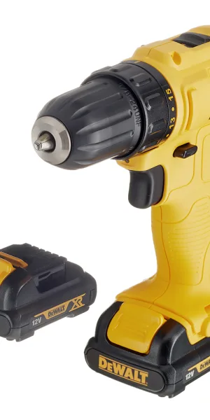 Дрель-шуруповерт аккумуляторная DeWalt DCD700C2 12 В 1,3 Ач Li-Ion 2 АКБ и ЗУ