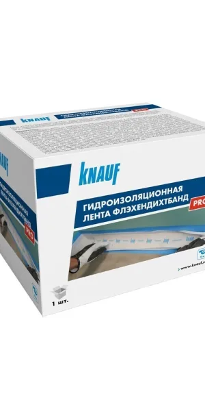 Лента гидроизоляционная Кнауф Флэхендихтбанд Про 12 см 10 м