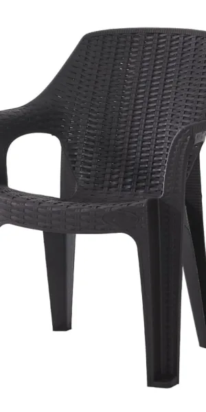 Кресло пластиковое Heniver Babel шоколад 620х420х850 мм (SPC-B003)