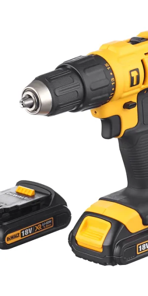 Дрель-шуруповерт ударная аккумуляторная DeWalt DCD776S2 18 В 1,5 Ач