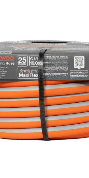 Шланг поливочный 3/4 25 м четырехслойный Daewoo MaxiFlex ПВХ (DWH 3134)