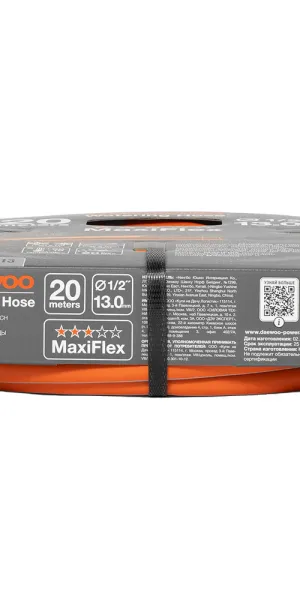 Шланг поливочный 1/2 20 м четырехслойный Daewoo MaxiFlex ПВХ (DWH 3113)