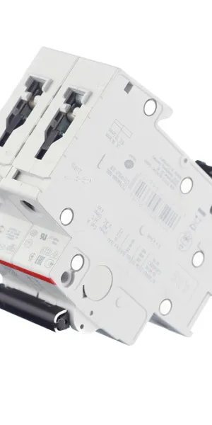 Автоматический выключатель модульный ABB S202 2P 25А тип C 6 кА 400 В (2CDS252001R0254)