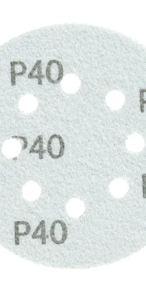 Диск шлифовальный КМ Green Film d125 мм P40 на липучку пленочная основа (5 шт.)