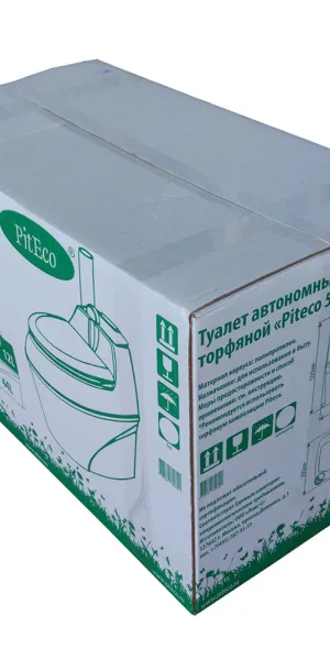 Биотуалет торфяной компостирующий Piteco 44 л