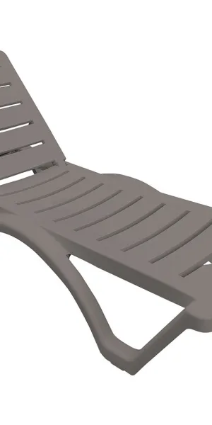 Шезлонг Adriano Classic капучино 1870х650х310 мм (Р6001Кап)
