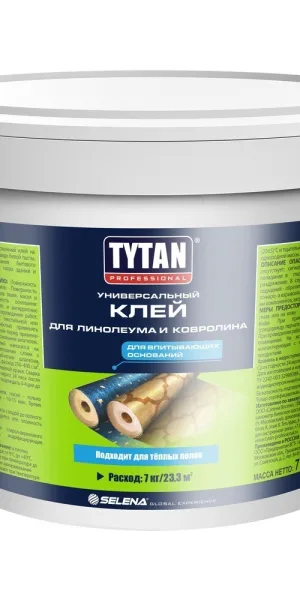 Клей акриловый для линолеума и ковролина Tytan Professional 7 кг