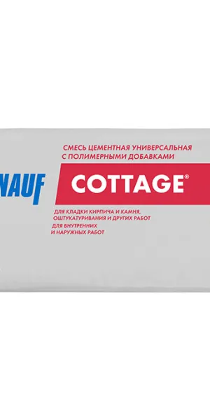 Смесь кладочная Knauf Коттедж серая 25 кг