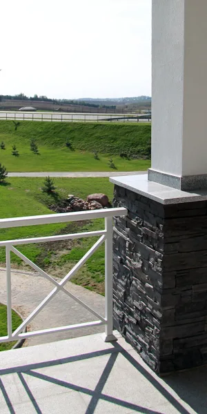 Искусственный камень White Hills Фьорд Лэнд угольно-черный (24 шт.=0,8 кв.м)