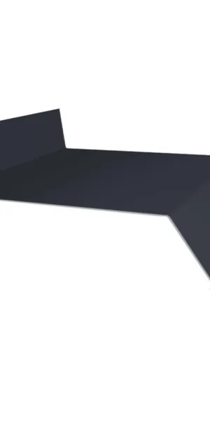 Отлив 100х2000 мм графитовый серый RAL 7024