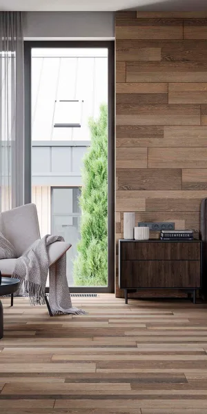 Керамогранит Estima Kraft Wood dark beige 1200х194х10 мм (7 шт.= 1,63 кв.м)