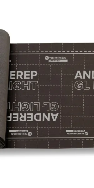 Ковер подкладочный для гибкой черепицы Технониколь Anderep GL Light черный 15 кв.м