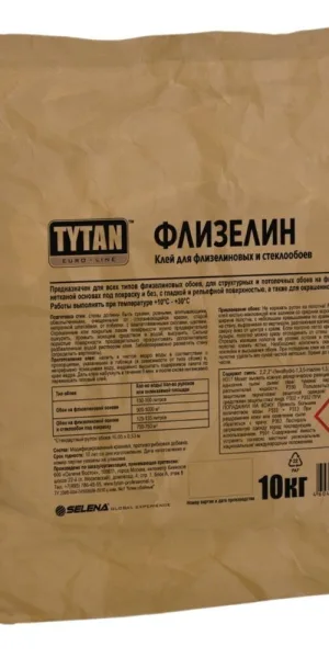 Клей для флизелиновых и стеклообоев Tytan Euro-line 10 кг