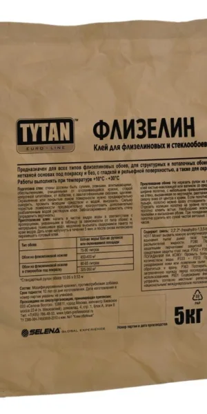 Клей для флизелиновых и стеклообоев Tytan Euro-line 5 кг