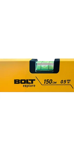 Уровень пузырьковый Bolt eXplore 150 см 3 глазка коробчатый
