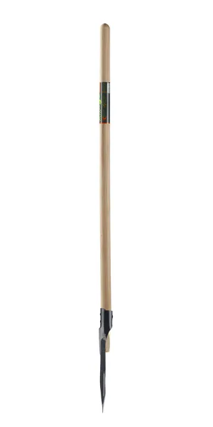 Лопата штыковая Amigo рельсовая сталь с ребрами жесткости для земляных работ с деревянным черенком 1200 мм (77186)