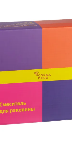 Смеситель для раковины Corsa Deco OX хром однорычажный (FBOX)