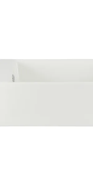 Раковина Corsa Deco WX200 47 см накладная с полочкой белая (ABWX3-47R)
